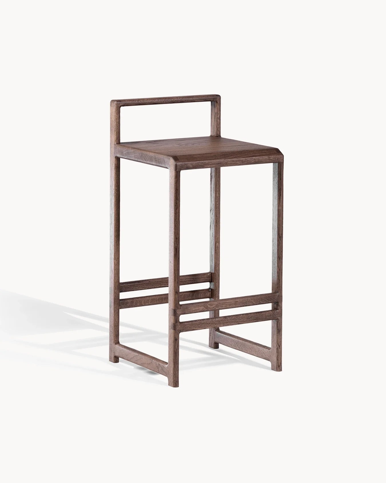 Tabouret de bar Ebba - Chêne foncé